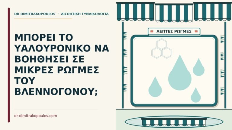 υαλουρονικό σε ρωγμές του βλεννογόνου