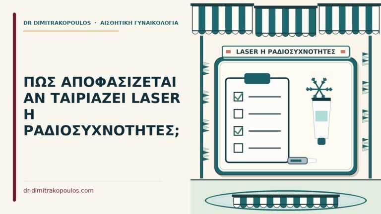 laser ή ραδιοσυχνότητες