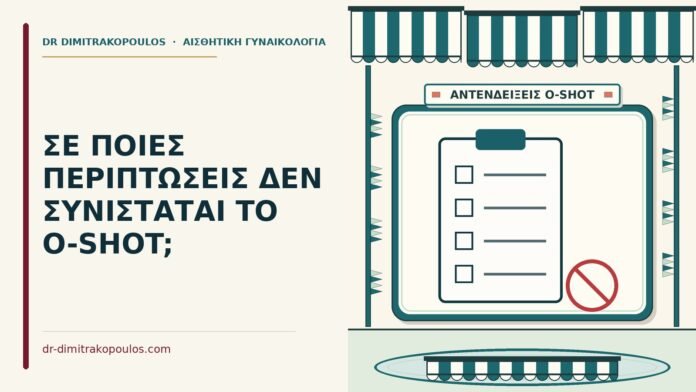 ΣΕ ΠΟΙΕΣ ΠΕΡΙΠΤΩΣΕΙΣ ΔΕΝ ΣΥΝΙΣΤΑΤΑΙ ΤΟ O-SHOT; O-Shot δεν συνιστάται