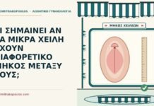 ΤΙ ΣΗΜΑΙΝΕΙ ΑΝ ΤΑ ΜΙΚΡΑ ΧΕΙΛΗ ΕΧΟΥΝ ΔΙΑΦΟΡΕΤΙΚΟ ΜΗΚΟΣ ΜΕΤΑΞΥ ΤΟΥΣ; διαφορετικό μήκος στα μικρά χείλη