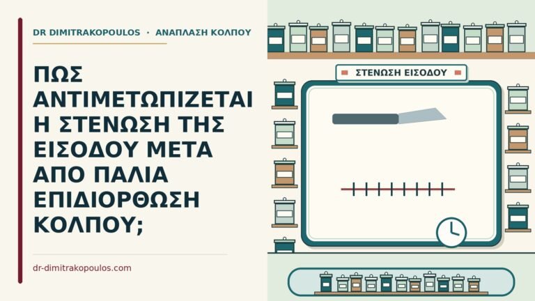 στένωση της εισόδου