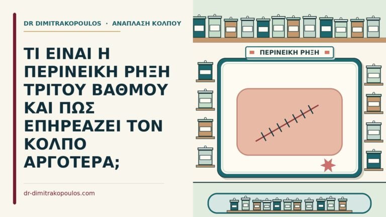 περινεϊκή ρήξη τρίτου βαθμού