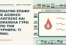 κοκκινίλα γύρω από την ουρήθρα