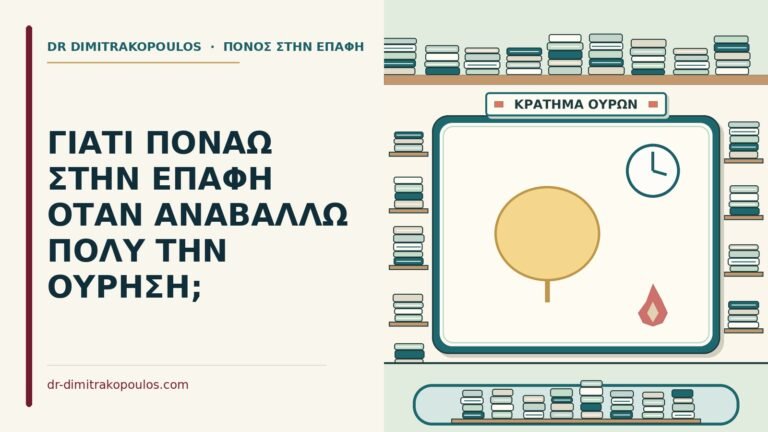 αναβάλλω πολύ την ούρηση
