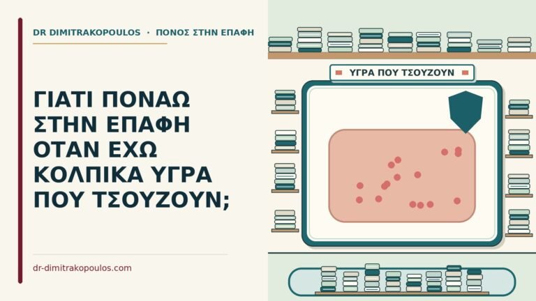 κολπικά υγρά που τσούζουν