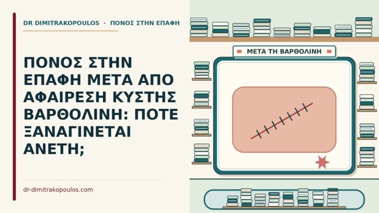 αφαίρεση κύστης βαρθολίνη