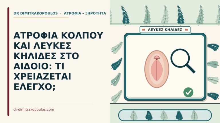 λευκές κηλίδες στο αιδοίο