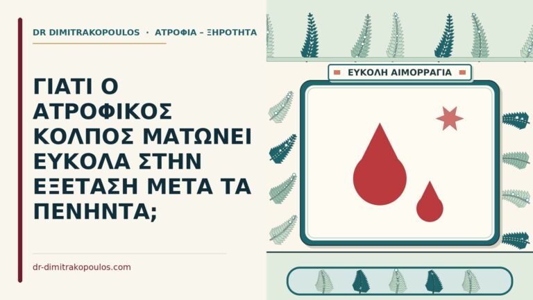 ματώνει εύκολα στην εξέταση