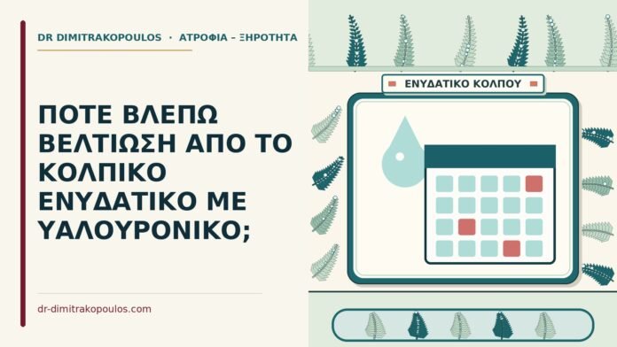 κολπικό ενυδατικό με υαλουρονικό