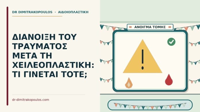 διάνοιξη του τραύματος