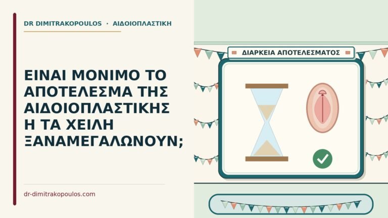 αποτέλεσμα της αιδοιοπλαστικής