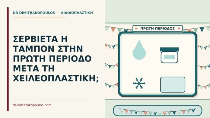 ΣΕΡΒΙΕΤΑ Η ΤΑΜΠΟΝ ΣΤΗΝ ΠΡΩΤΗ ΠΕΡΙΟΔΟ ΜΕΤΑ ΤΗ ΧΕΙΛΕΟΠΛΑΣΤΙΚΗ; πρώτη περίοδο
