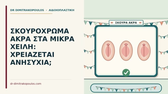 σκουρόχρωμα άκρα