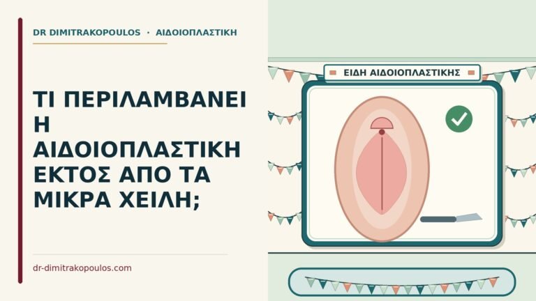 αιδοιοπλαστική περιλαμβάνει