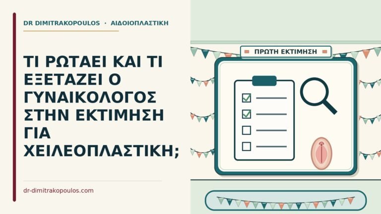 εκτίμηση για χειλεοπλαστική