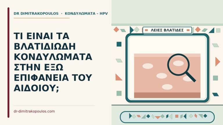 βλατιδώδη κονδυλώματα