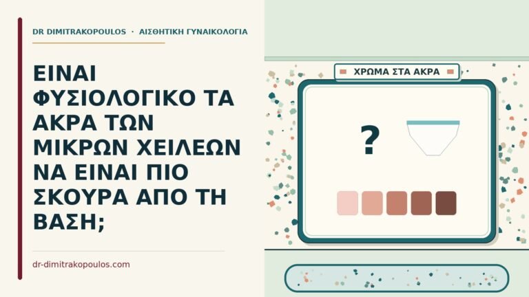 άκρα των μικρών χειλέων