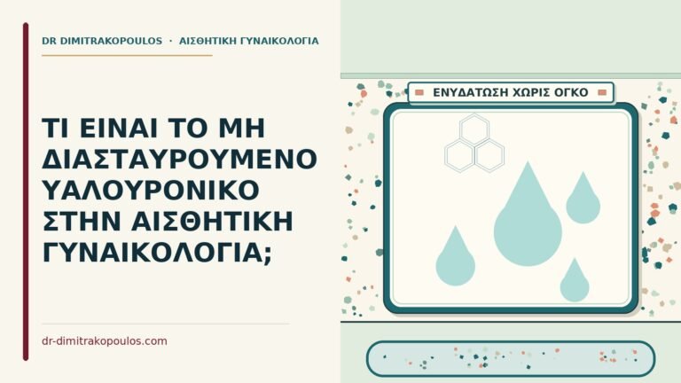μη διασταυρούμενο υαλουρονικό